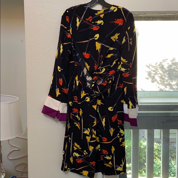 Emilio Pucci Brush Print Dress 42 NWT - Picture 2 of 4